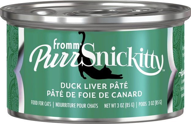 FROMM PURRSNICKITY DUCK LIVER PATE 3OZ
