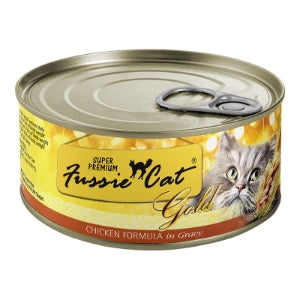 FUSSIE CAT CAT SUPER PREMIUM GRAIN FREE CHICKEN FORMULA IN GRAVY 2.82OZ