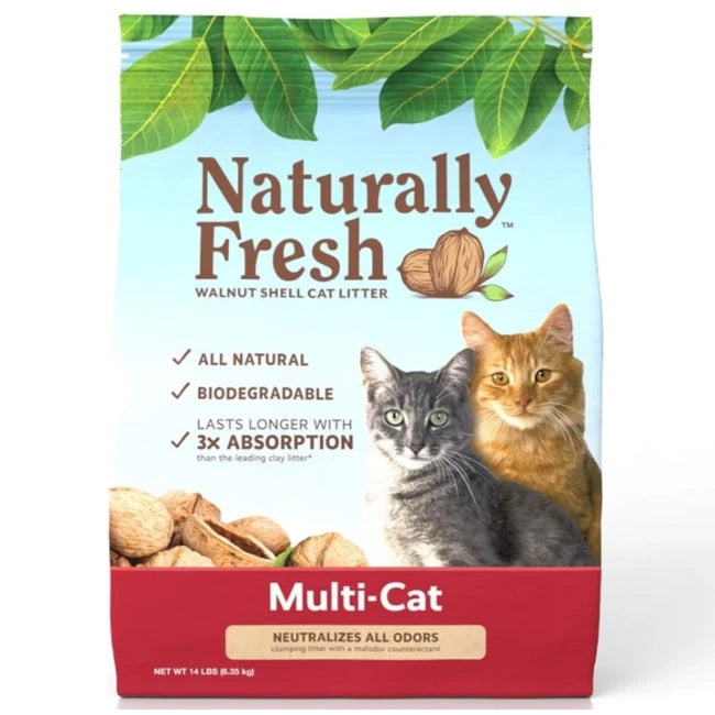 NATURALLY FRESH MULTI CAT LITTER 14lb