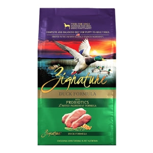 ZIGNATURE DUCK FORMULA DOG FOOD 4LB