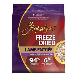 Zignature Freeze Dried Lamb Entrée 4oz