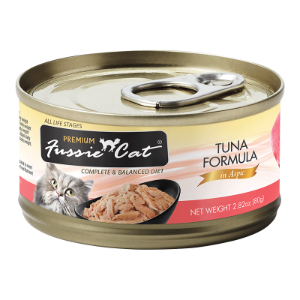 FUSSIE CAT CAT PREMIUM GRAIN FREE TUNA FORMULA IN ASPIC 2.82OZ