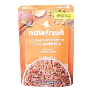 NOW FRESH DOG GROUND CHICKEN & RICE 2.8OZ