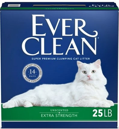 EVER CLEAN EXTRA STRENGTH UNSCENTED 25LB