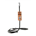 Gogo 15006 Extra Small 0.38 in. x 6 Ft. Black Comfy Nylon Leash