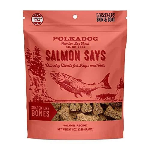 Polkadog Salmon Says Bones7oz