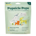 WOOF DOG CHICKEN & PEANUT BUTTER POPS LARGE 8OZ - 7 PACK