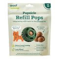 WOOF DOG CHICKEN & PEANUT BUTTER POPS SMALL 6OZ - 10 PACK