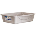 Petmate Open Cat Litter Box, Large Nonstick Litter Pan Durable Standard Litter Box