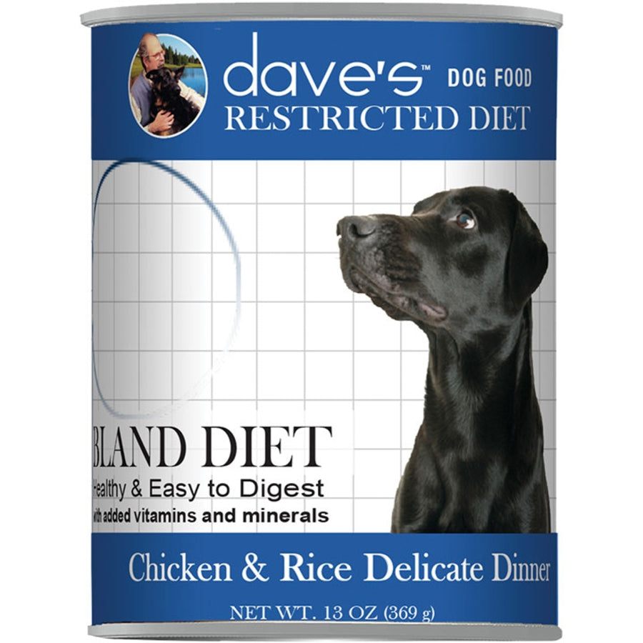 DAVE'S PET DOG RESTRICTED BLAND CHICKEN 13.2Z