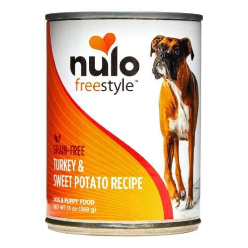 NULO DOG PATE GRAIN FREE TURKEY & SWEET POTATO 13OZ