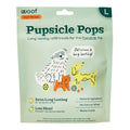 WOOF DOG BEEF & PEANUT BUTTER POPS LARGE 8OZ - 7 PACK