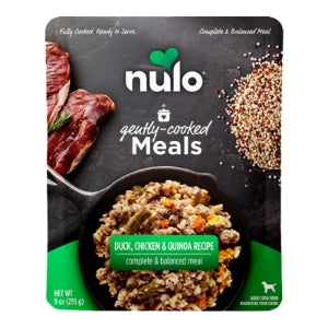NULO DOG GENTLY COOKED DUCK CHICKEN & QUINOA 9OZ