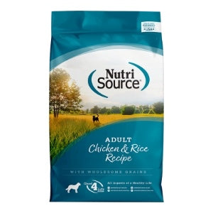 NUTRISOURCE DOG ADULT CHICKEN & RICE 4LBS
