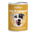 DAVE'S PET FOOD DOG GF STEWLICIOUS CHICKEN & VEGETABLE IN GRAVY 13.2Z