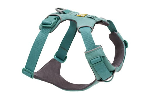 RUFFWEAR Front Range Harness River Rock Green MD